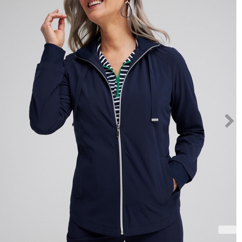 Zenergy by chicos travel jacket